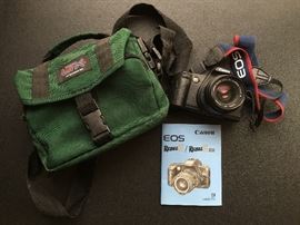 Canon EOS Rebel G w/ Carry Case & Instructions 