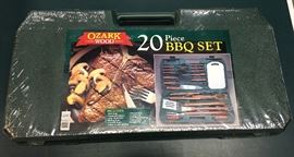 Still Sealed 20 Piece BBQ Set 