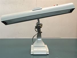 Mid Century Art Deco Art Specialty Company (Chicago) Gooseneck Desk Lamp