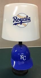 Custom Royals Baseball Helmet Lamp