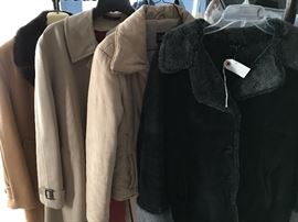 Marvin Richards Leather Jacket, Gap Jacket, John Weitz Coat & CRESCO Outerwear Coat
