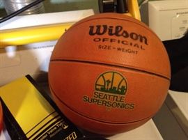 Wilson SuperSonics basketball