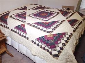 Quilt and bed