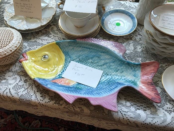 Hand Painted & Signed Fish