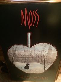 "New York" by P. Buckley Moss