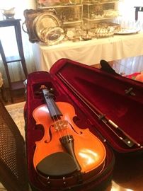 Violin and case