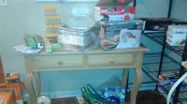 Console Table with drawers