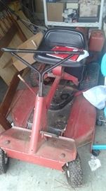 Older Briggs Riding lawn mower