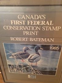 1985 Conservation Stamp Print