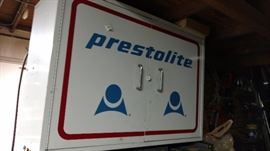 Vintage Oil Advertising Cabinet 