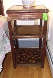 Antique oriental side table