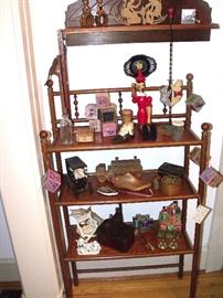 Antique Toy collection - rod  & ball shelf