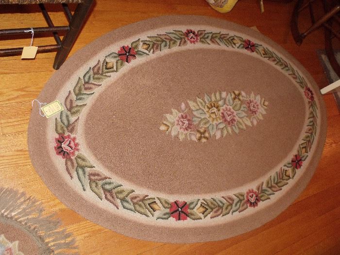 Hooked rug