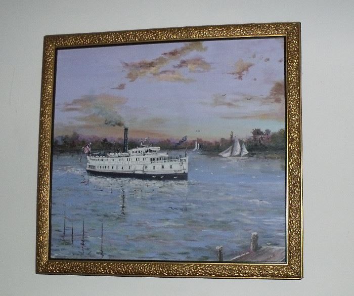 Original Oil Painting by Richmond Artist Parks Duffey