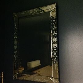 Rectangle Venetian mirror