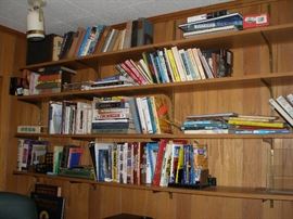 books, yatching and University of Michigan, many lake charts and maps