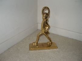 brass door stop