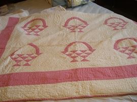 hand made quilt dated 1931