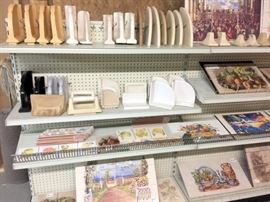 Lots of Ceramic Decorative Pieces. Murals