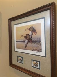 Dan Edwards duck stamp art