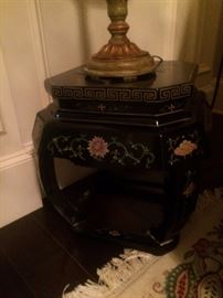 Small Asian octagon table