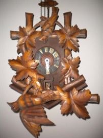 Antique clocks, vintage alarm clocks, cookoo clocks and more. Clock parts as well.