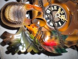 Antique clocks, vintage alarm clocks, cookoo clocks and more. Clock parts as well.