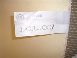 Serta icomfort genius full mattress and boxsprings