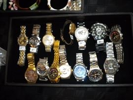 Watches, rings, necklaces, bracklets, jewelry and more