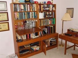 teak bookcases