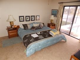 king teak bedroom set