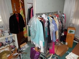 So many clothes with tags still connected. Priced to Sell