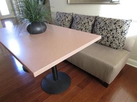 UNIQUE DINETTE BANQUETTE AND TABLE