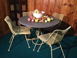 Mid Century Modern Patio Set