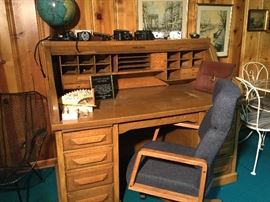 Norwegian Roll Top Desk