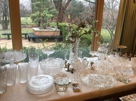Beautiful Crystal and Cut Glass