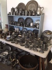PEWTER GALORE!
