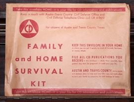 Nuclear Era Family and Home Survival Kit - 19.50