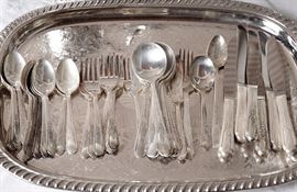 Crosby 1935 Silverplate Flatware - 2.25 per piece