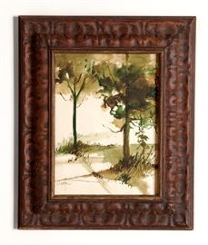 J. Seagle Watercolor - 90.00