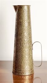 Tall Brass Ewer - 24.00