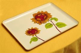 Sunflower Lacquer Trays 5 pieces - 24.00