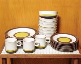 1970's Retro Denby Stoneware 24 pieces - 75.00