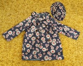 1960's Little Girl Raincoat - 9.00-24.00