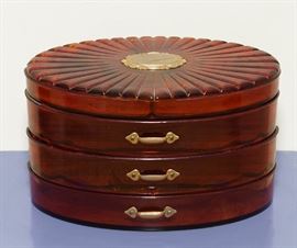 Oval Jewelry Box - 15.00