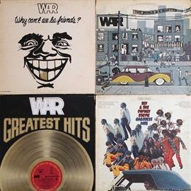 War, Sly & The Family Stone - all albums 2.25-90.00