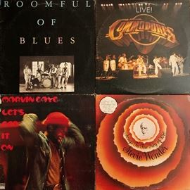Roomful Of Blues, Commodores, Marvin Gaye, Stevie Wonder - all albums 2.25-90.00