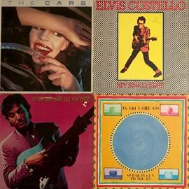 The Cars, Elvis Costello, Ry Cooder, Talking Heads - all albums 2.25-90.00