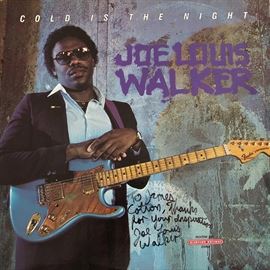 Signed Joe Louis Walker Album to James Cotton