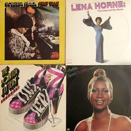 Roberta Flack, Lena Horne, The Pointer Sisters, Aretha Franklin - all albums 2.25-90.00
